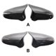 thumbnail image 4 of Tapa del espejo de la puerta con forma de cuerno Espejos retrovisores laterales resistentes a los golpes Cubierta de los accesorios del vehículo Reemplazo para F80 M3 F82 M4 Fibra de carbono Eigraketly VI001696-02B, 4 of 6