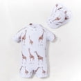 thumbnail image 1 of Kids Swimsuit Cute Print Bathing Suits Toddler Rash Guard Boys Swim Suit 4-5 Years, 1 of 3