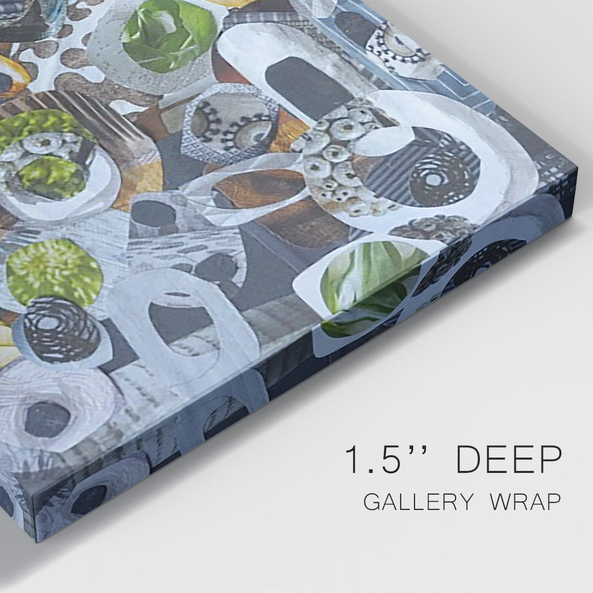 Big Sur Stones and Kelp Premium Gallery Wrapped Canvas - Ready to Hang