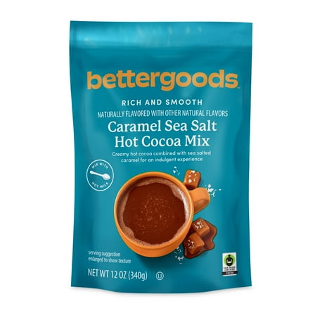 bettergoods Caramel Sea Salt Hot Cocoa Mix, 12 oz