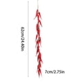 thumbnail image 3 of Piments Rouges Artificiels, Simulation de Légume Réaliste Faux Piment Chili Suspendu en Corde, Ficelle Suspendue de Piment Chili Rouge Artificielle Accessoires de Photographie pour Décoration de Maison Cuisine Ferme Récolte, 3 of 9