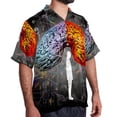 thumbnail image 2 of Mathematical Engineering Men's Short Sleeve Hawaiian Shirt Button Down Poplin Beach Casual Printed Unisex Summer Tops, 2 of 6
