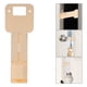 thumbnail image 1 of CRAFTHROU Bloqueador De Puerta Para Ajustable Color Beige Para En El Hogar Portátil Y Resistente, 1 of 8