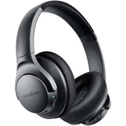 Soundcore Anker Life Q20 Hybrid Active Noise Cancelling Headphones, Wireless Over Ear Bluetooth Headphones, 60H Playtime, Hi-Res Audio, Deep Bass, Memory Foam Ear Cups, for Travel, Home Office