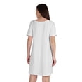 thumbnail image 3 of Inkmeso I Got The Shot Tunique Graphique T-Shirts Col Rond Robe Manches Courtes Tops, 3 of 8