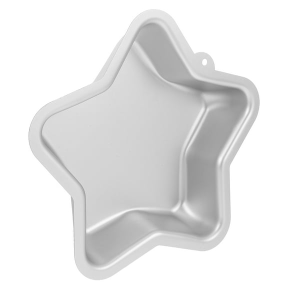 FRCOLOR Cheesecake Tart Pan Star Shaped Aluminum Alloy 1Set 9.4X9.1X1.9In Bakeware Tool