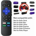 thumbnail image 3 of 2Pcs Replacement Remote Control Compatible for TV, Universal Remote Fit for /Onn/TCL/Sharp/Element/Philips/Hitachi/JVC///Sanyo/LG Series Smart TVs (Not for Stick & Box), 3 of 4