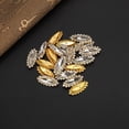 thumbnail image 4 of 100Pcs Marquise Rhinestones Rings Plastic  Multi Color Sewing Clothes Sequins, 4 of 7