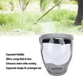 thumbnail image 4 of Full Face Shield, Anti Fog Ergonomic Transparent Full Face Super Protective Shield Large Viewing Area  for Grinding and Cutting Gray, 4 of 7
