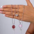 thumbnail image 5 of Collar magnético de Spiderman y Spidergwen para mujer, accesorios de joyería de moda, figura de película de Anime, decoración de collar de pareja, 1 Juego, 5 of 5