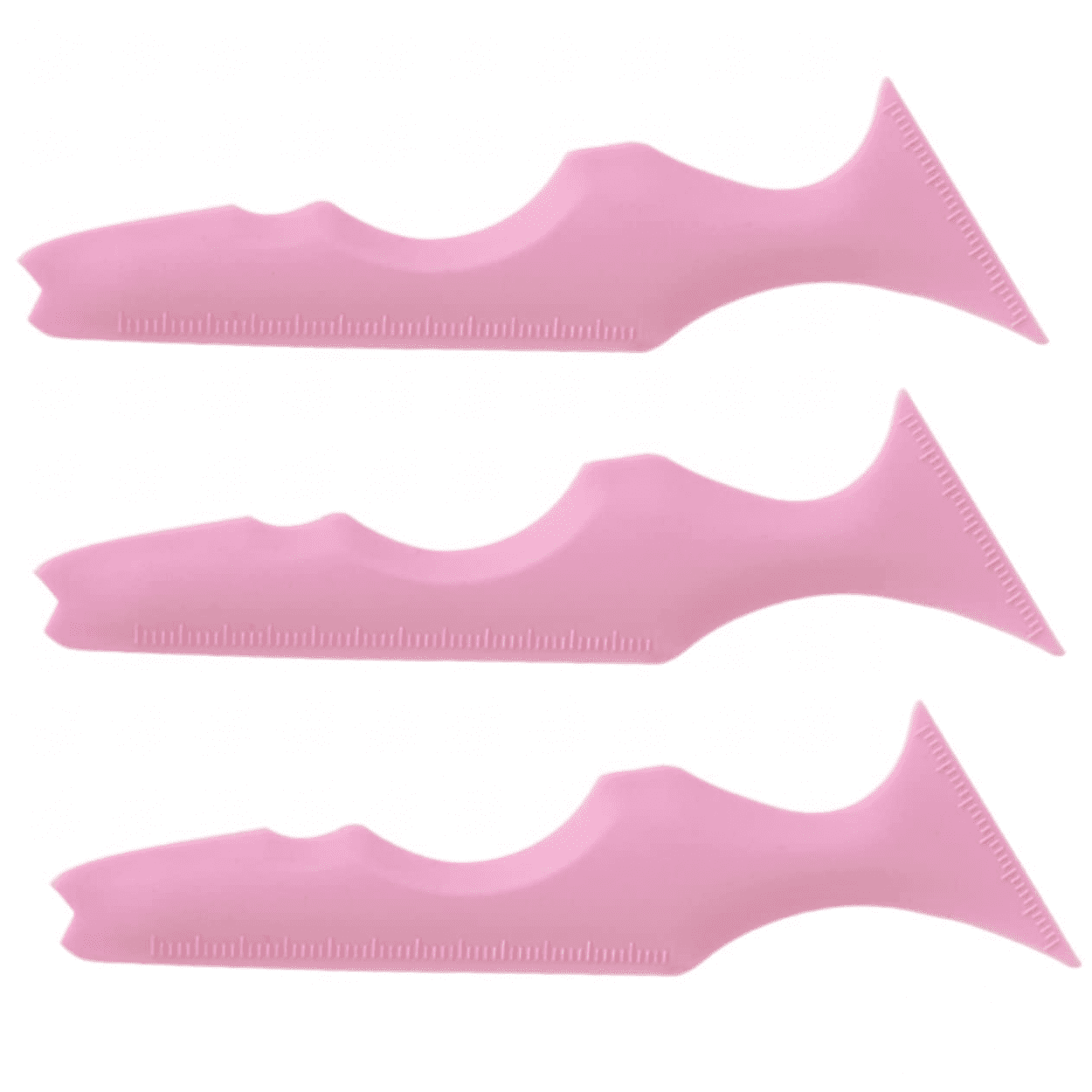 Silicone Beauty Ruler Massaging Tools Model Tools Makeup Eyeliner