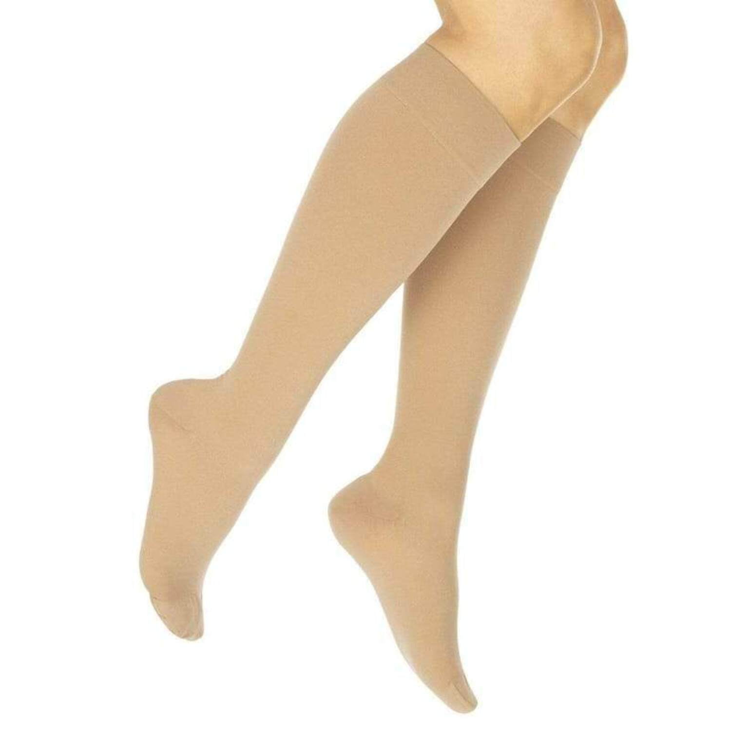 Vive Medical Compression Stockings - 15-20 mmHg Knee-High Sock for Varicose  Veins, Post Surgery, Swelling, Soreness, Women & Men 