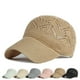 thumbnail image 2 of Summer Women's Hollow Baseball Cap Breathable Knitting Caps Holiday Mesh Hats Bone Gorras Adjustable Cap Sun Hat Gorras Hombre qym unisex, 2 of 2