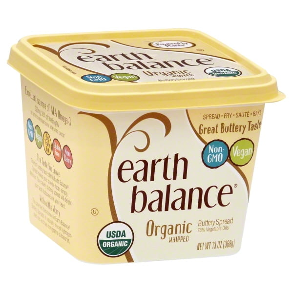 Earth Balance Organic Whipped Buttery Spread - Walmart.com - Walmart.com