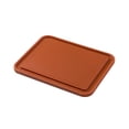 thumbnail image 6 of KitchenAid Classic Plastic Cutting Board with Trench, Non-Slip Edges, Dishwasher Safe, 8x10, Scorched Orange, 6 of 6