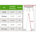 thumbnail image 2 of Womens Heavyweight Oversized Loose Fit Fleece Jogger Sweatpants, 2 of 2