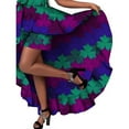 thumbnail image 3 of BintaRealWax African Fashion Women's Two Piece Set Women's Dresses Party Dresses Long Skirts and Shorts With Belt African Wax Printed Cotton Fabrics, 3 of 5