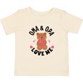 thumbnail image 3 of Inktastic Oma and Opa Love Me Grandchild Bear Girls Baby T-Shirt, 3 of 5