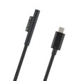 thumbnail image 4 of Injueey Reemplazo elenxs para Surface Pro6/Pro5/4/3/2 Cable de carga PD a tipo C trenzado de nailon 1,5 m 15V Juegos de teclado y mouse para computadora, 4 of 6