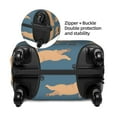 thumbnail image 4 of Haiem French Bulldog Yoga Luggage Cover,Durable, Washable Suitcase Protector With Anti-Scratch Technology - Keep Your Luggage Looking New Large, 4 of 9