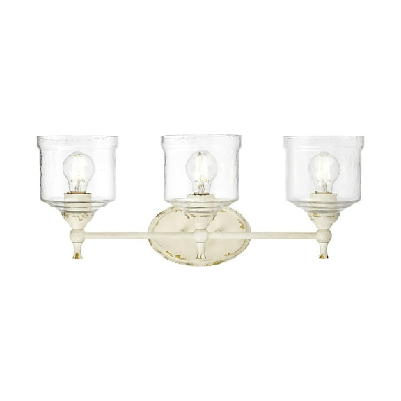 Golden Lighting Keating 3-light Vanity in Antique Ivory
