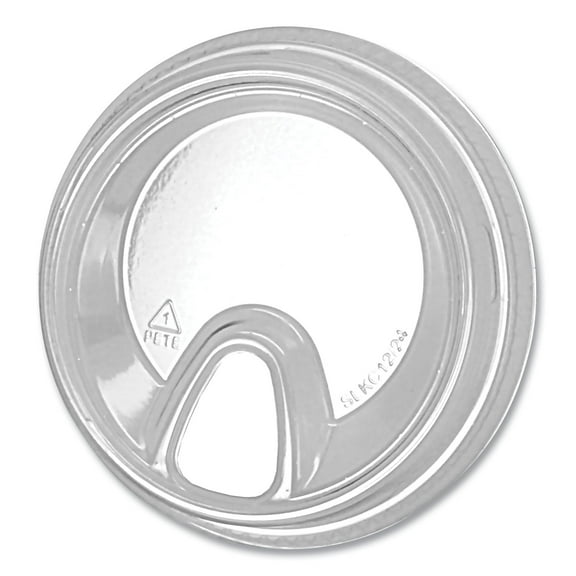 Fabri-Kal Greenware Cold Drink Lids, Sip Lid, Fits 12 oz to 24 oz Cups, Clear, 1,000/Carton