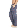 thumbnail image 2 of Men's Cotton Super-Soft Flannel Plaid Pajama Pants/Lounge Bottoms with Pockets, 2 of 8