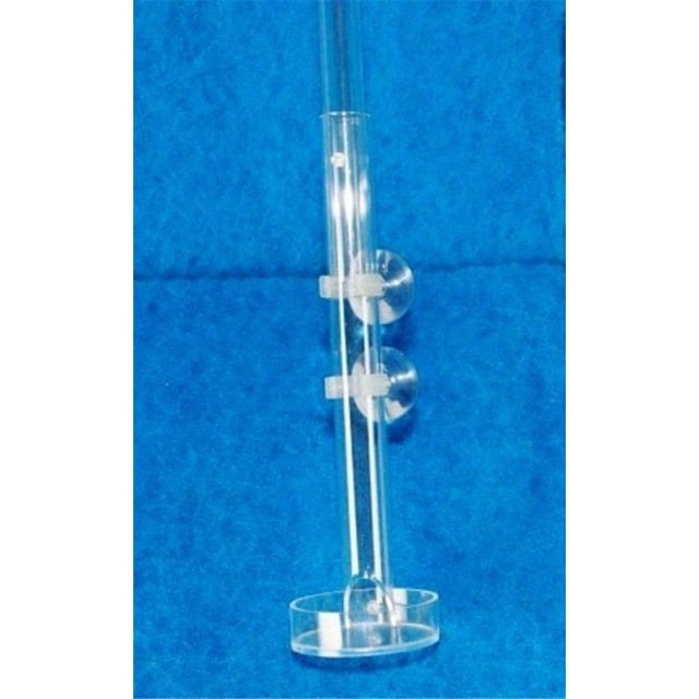 Feeder Tube and Plate for Shrimp Fish, Length Adjustable, Easy Use and Clean