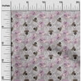 thumbnail image 2 of oneOone Georgette Viscose Lavender Fabric Travel Fabric For Sewing Printed Craft Fabric By The Yard 42 Inch Wide, 2 of 4