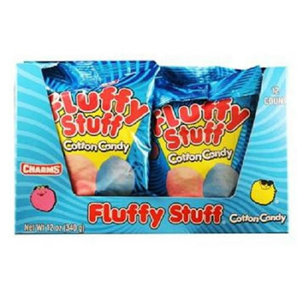 Product Of Fluffy Stuff, Cotton Candy, Count 12 (1 oz) Sugar Candy