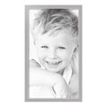 thumbnail image 2 of ArtToFrames 17" x 30" Silver Picture Frame, 17x30 inch Silver Wood Poster Frame (WOM-5388), 5 Pack, 2 of 8