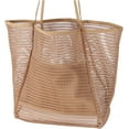 thumbnail image 2 of Kukuzhu Beach Tote Bags for Women Mesh Summer Large Shoulder Bag, 2 of 6