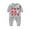 Gray6, variant on Mikilon Newborn Baby/Girl Boy Christmas Outfit Long Sleeve Romper Jumpsuit Bodysuit Santa Infant Fall Winter Clothes