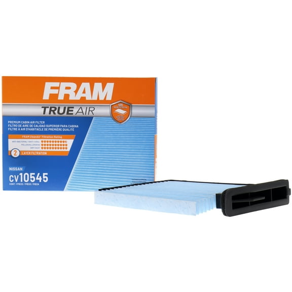 FRAM CV10545 TrueAir Premium Cabin Air Filter with N95 Grade Filter Media for Select Vehicles