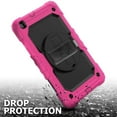 thumbnail image 3 of Rugged Shockproof Protective Case with Kickstand and Shoulder Strap for Samsung Galaxy A7 10.4" 2020 Tablet (SM-T500/T505/T510), 3 of 5