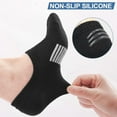 thumbnail image 5 of No Show Socks Womens Cushioned Low Cut Athletic Hidden Liner for Sneakers Ankle Invisible Running Socks 4/6 Pairs, 5 of 7