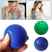 Stress Relief Ball – Squeeze Anxiety Stress Reducer for Hand, Physical Therapy, Arthritis (Blue)