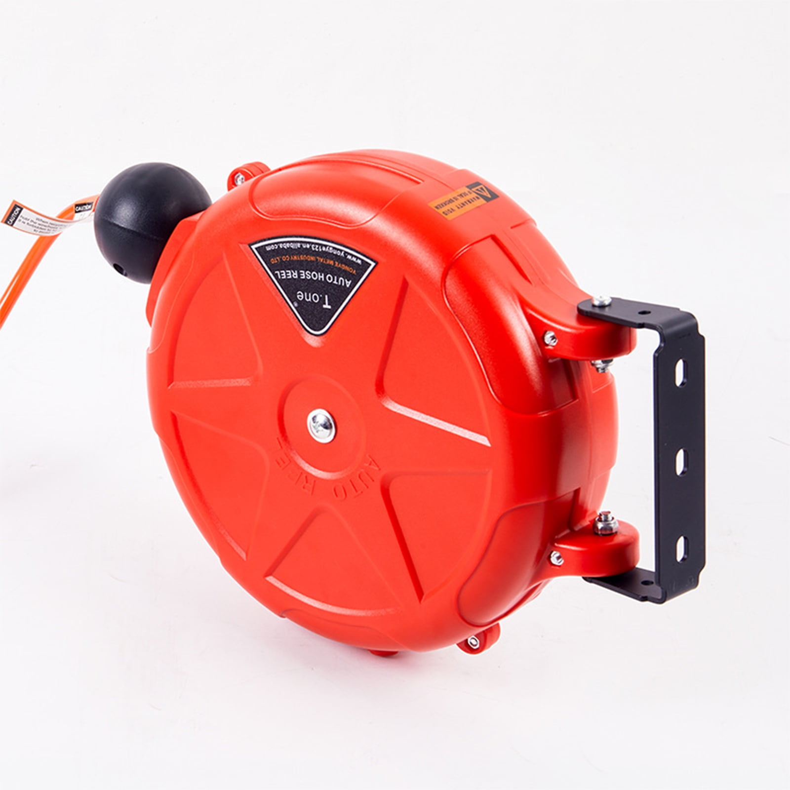 RUISINERY Automatic Retractable Garden Hoses Reel Convenient Design Hoses Reel for Easy Use and Storage in Garage or Workshop
