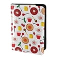 thumbnail image 2 of Pofeuu Oriental Cuisine Print Travel Document Organizer Passport Holder Men Women for Family (6.5 in x 4.5 in),Wallet Holder Credit Card Clutch Bag Case, 2 of 5