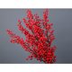 thumbnail image 4 of 12 tenedor rojo/78 cm/Simulación de fruta de acebo rama larga fruta de Navidad flor falsa baya fruta roja fruta rica sala de estar frijoles de acacia/baya,, 4 of 14