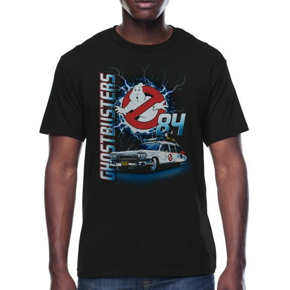 Ghostbusters, Mens Apparel Graphic T-Shirt, Speedway Car, Sizes S-3XL