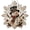 D, variant on Christmas Pearl Diamond Art Painting Suncatcher Kit,Christmas DIY Craft Pre-Assembled Metal Chain,Acrylic Round Board with Lace Edge,3D Mixed-Sized Pearl Beads Craft for Window Wall Decor