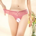 thumbnail image 6 of Thongs for Women, Lace Stretchy Spandex Underwear, 6 of 6