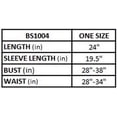 thumbnail image 6 of K-Cliffs Classic Fit Long Sleeve Bodysuit (Women's), 1 Count, 1 Pack_White, 6 of 6