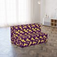 thumbnail image 2 of Tropical Foldable Mattress, Exotic Parrot Birds Flying, 74.8" x 39.4", Mustard Dark Grey and Purple, by Ambesonne, 2 of 4