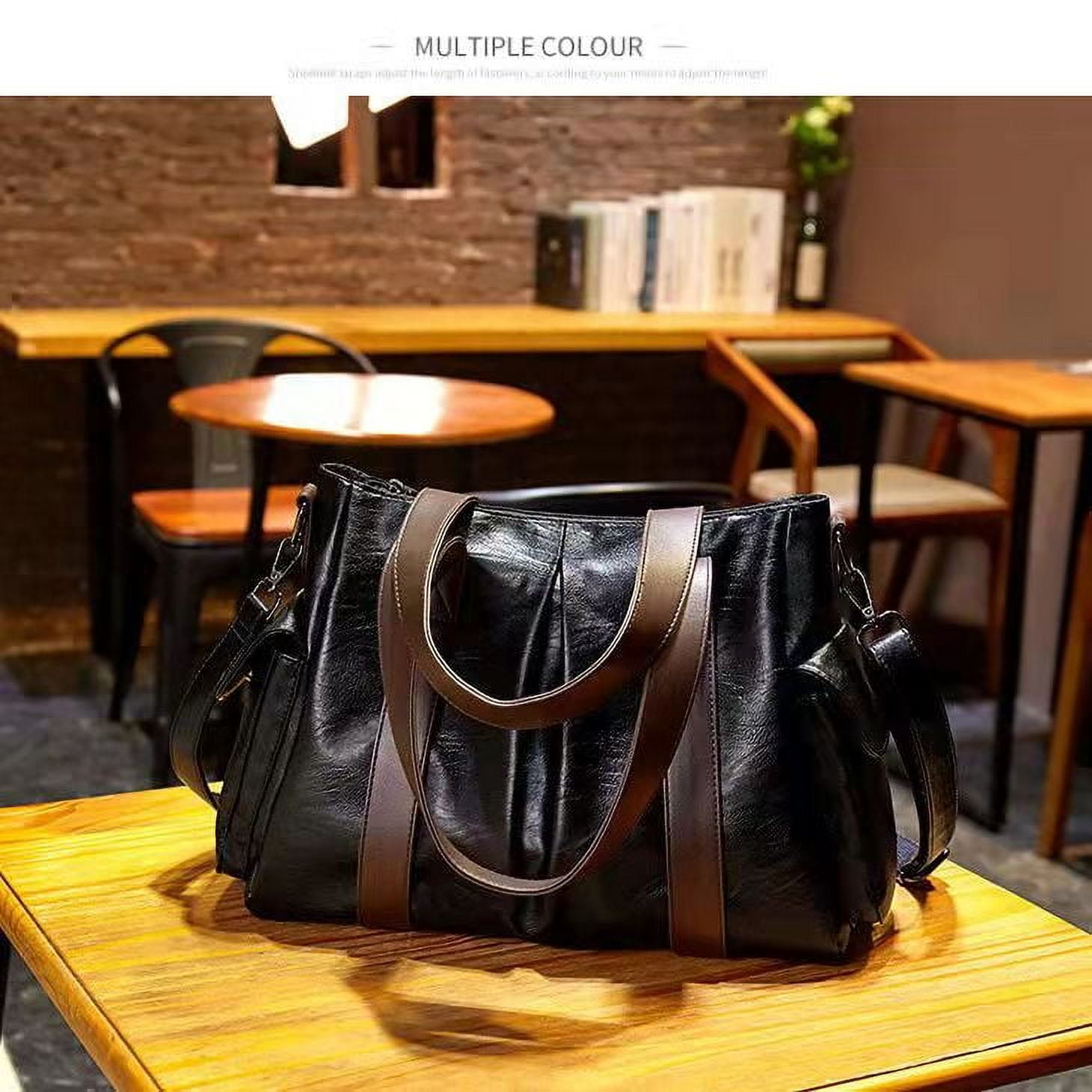 Purses and Handbags Women Fashion Tote Bag Shoulder Bags Top Handle Satchel Purses High Capacity Ladies Work Leather Handbag