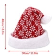 thumbnail image 2 of Punto De Navidad Para Adultos, Gorros De Elfo Cálidos Para Navidad, Gorro De Disfraz Para Fiesta De Navidad, Accesorios De Decoración Sweethay HA046870-01, 2 of 6