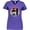 Purple, variant on Inktastic Surfing Gift for Surfer Women's V-Neck T-Shirt