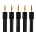 thumbnail image 2 of Convert Banana Plug, 5Pcs 4mm Screw Type Banana Plugs 2mm To 4mm Convert Banana Plug Speaker Connector Banana Plugs, Connectors & Adapters, 2 of 8