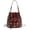 Wine, variant on Women's Red Bucket Bag Y2K Handbag Studded Punk Crossbody
